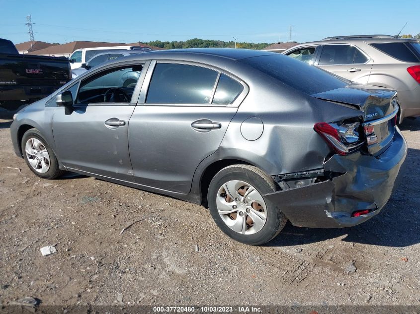 2013 HONDA CIVIC SDN LX - 19XFB2F58DE004412