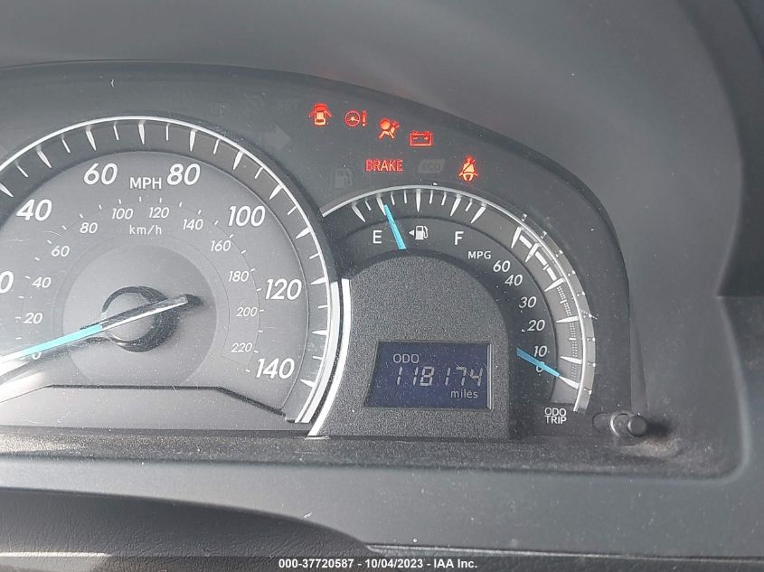 2013 TOYOTA CAMRY L/LE/SE/XLE - 4T4BF1FK1DR328274