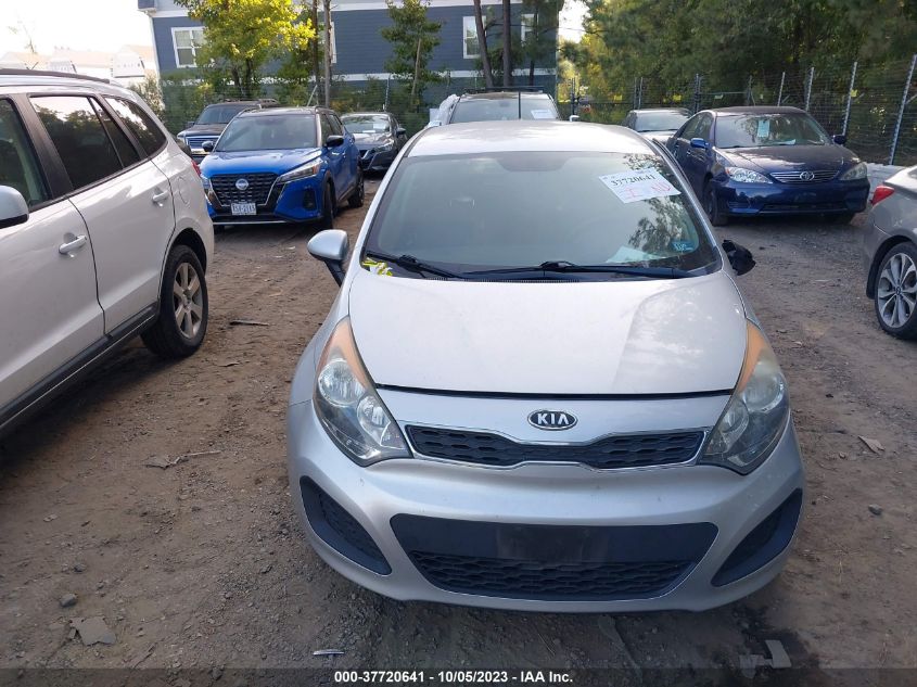 2013 KIA RIO EX - KNADN5A35D6250021
