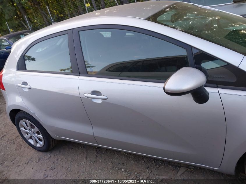 2013 KIA RIO EX - KNADN5A35D6250021