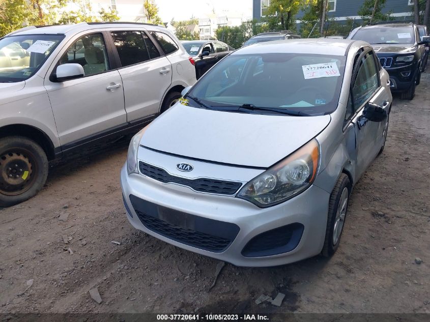 2013 KIA RIO EX - KNADN5A35D6250021