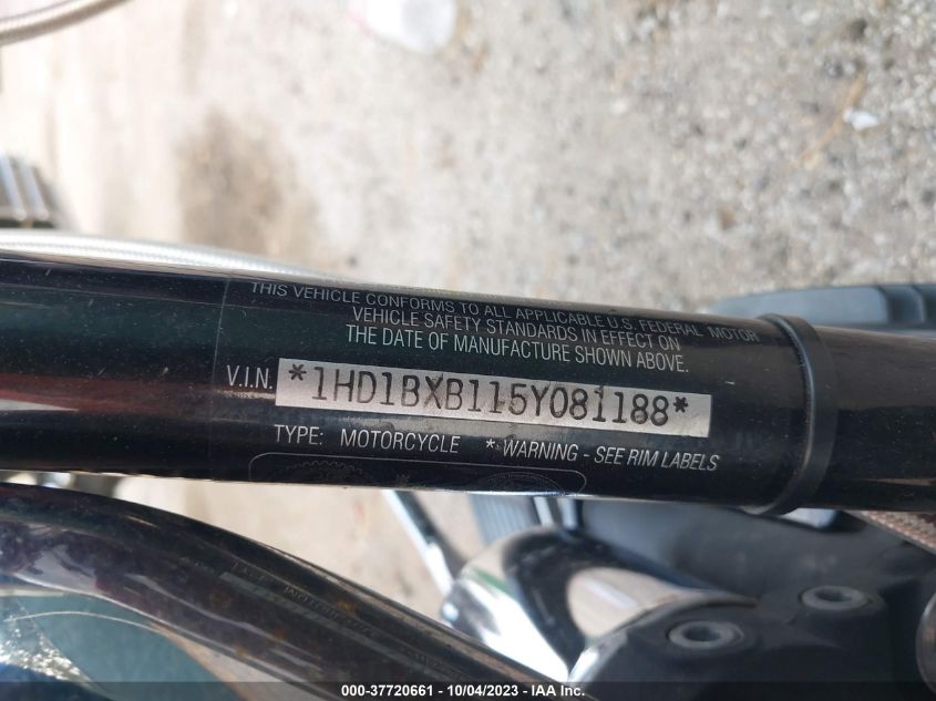 2005 HARLEY-DAVIDSON FLSTFI 1HD1BXB115Y081188