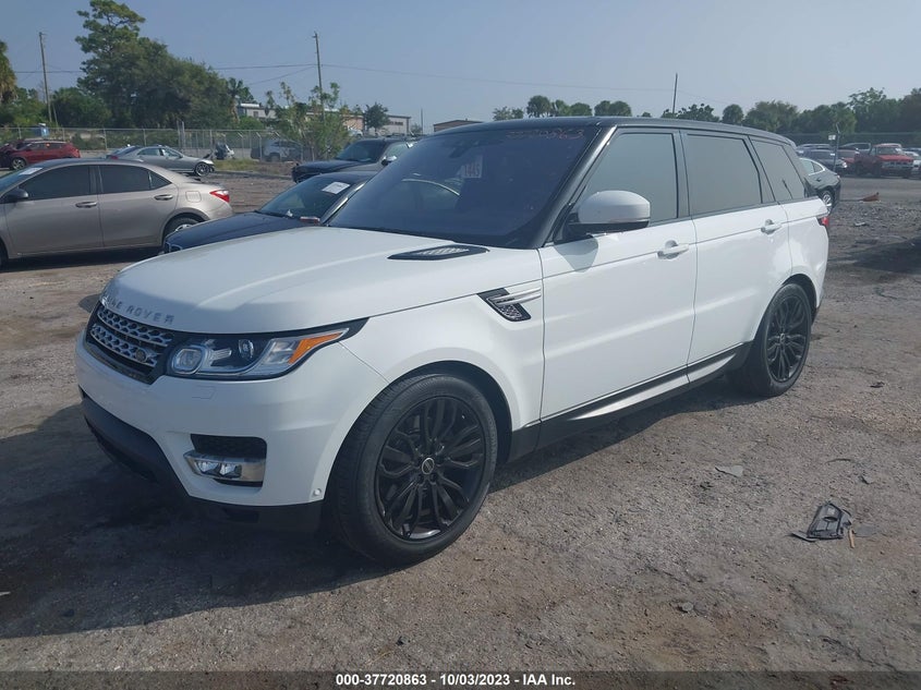 VIN SALWR2FK3HA694055 2017 LAND ROVER RANGE ROVER SPORT HSE