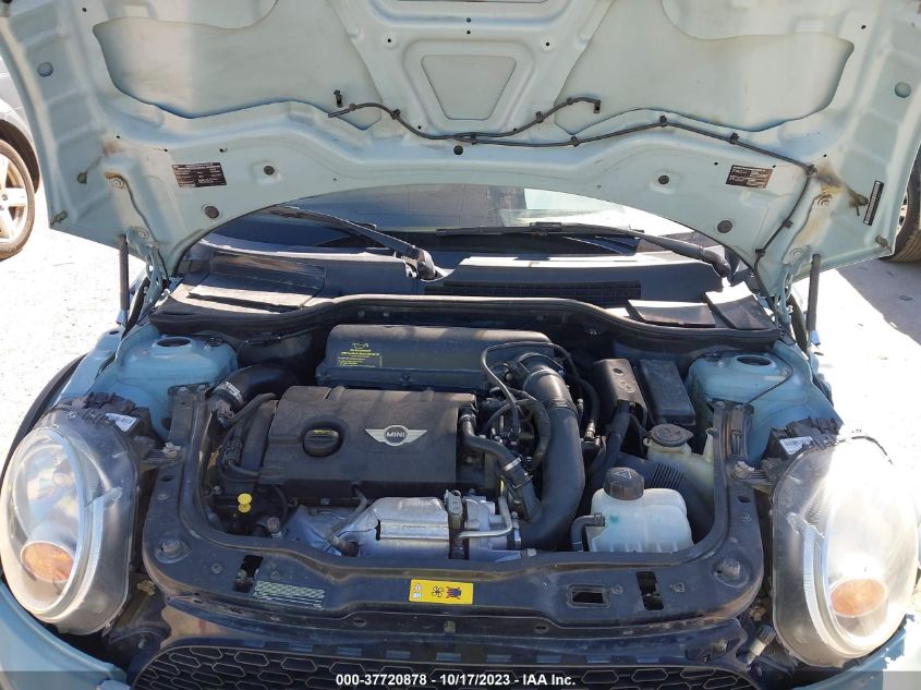 2014 MINI CONVERTIBLE COOPER S WMWZP3C55ET706847