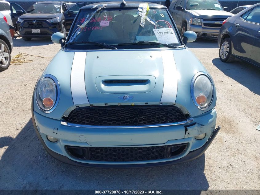 2014 MINI CONVERTIBLE COOPER S WMWZP3C55ET706847