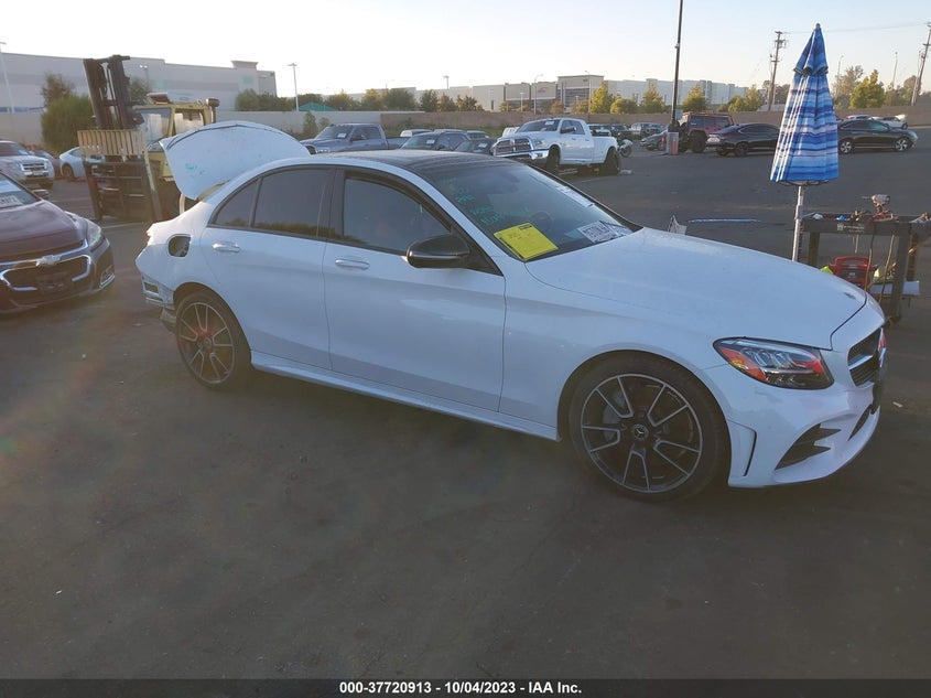 VIN 55SWF8DB8KU305025 2019 MERCEDES-BENZ C-CLASS C 300