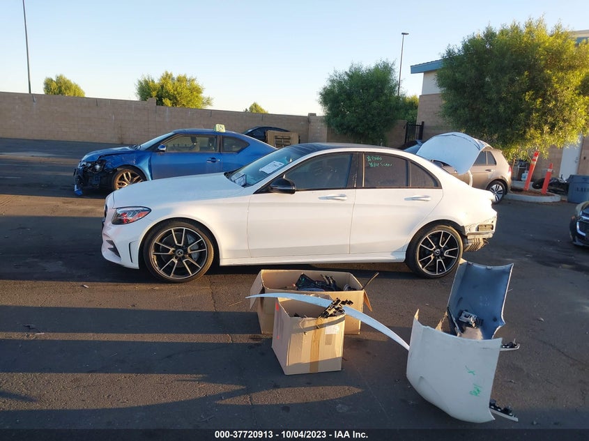 VIN 55SWF8DB8KU305025 2019 MERCEDES-BENZ C-CLASS C 300