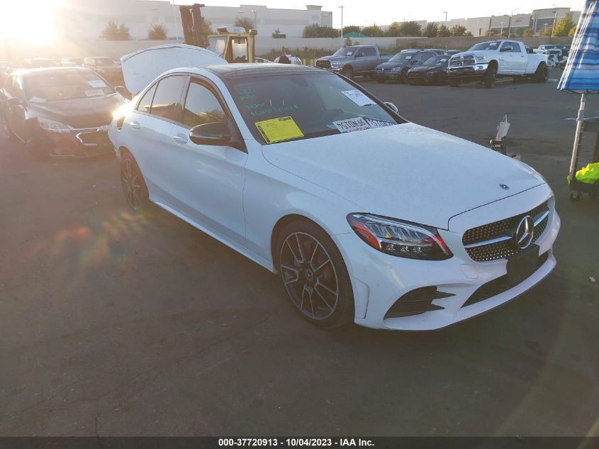 VIN 55SWF8DB8KU305025 2019 MERCEDES-BENZ C-CLASS C 300