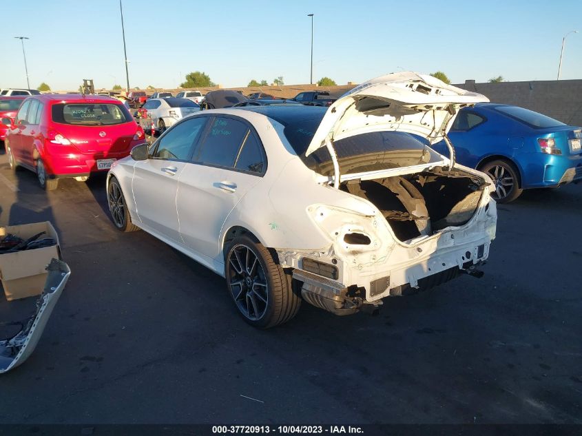 VIN 55SWF8DB8KU305025 2019 MERCEDES-BENZ C-CLASS C 300