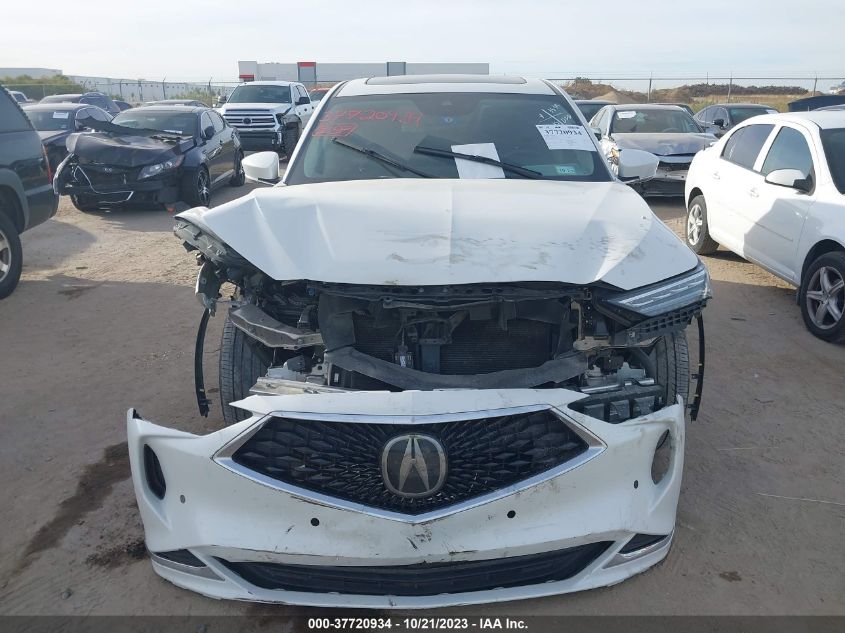 2022 ACURA MDX W/TECHNOLOGY PACKAGE - 5J8YD9H4XNL007547