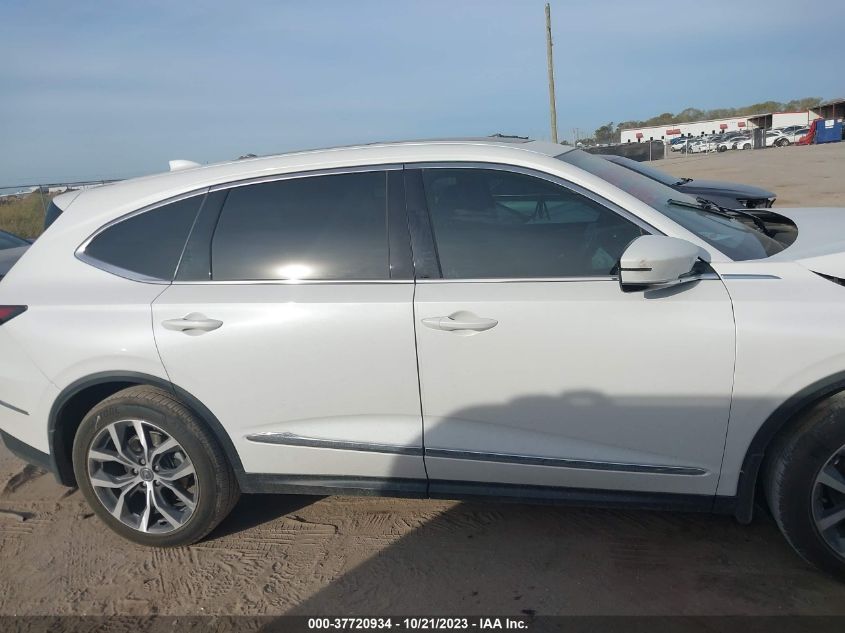2022 ACURA MDX W/TECHNOLOGY PACKAGE - 5J8YD9H4XNL007547