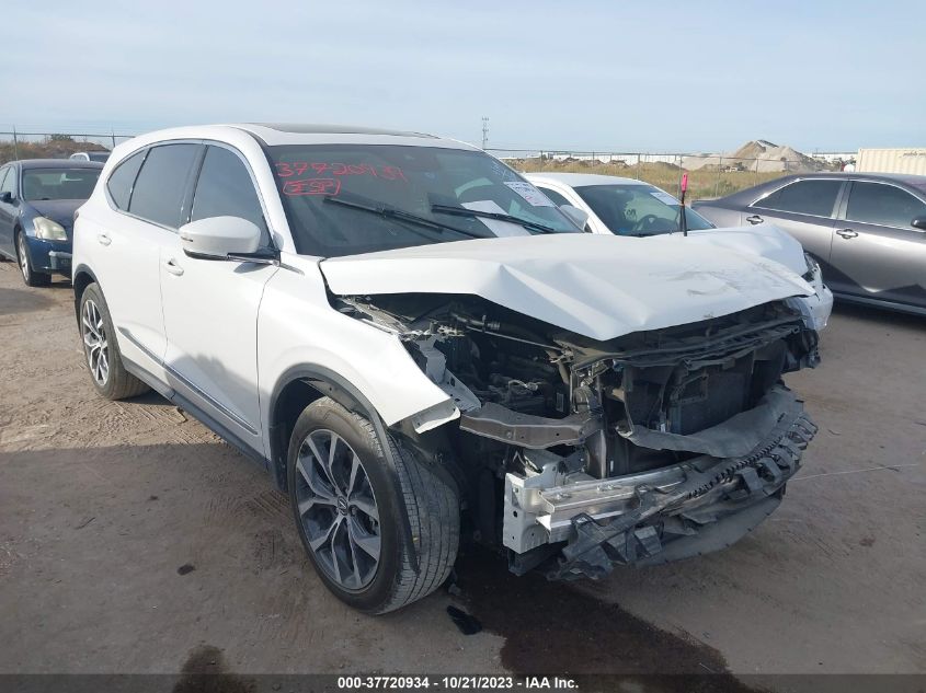2022 ACURA MDX W/TECHNOLOGY PACKAGE - 5J8YD9H4XNL007547
