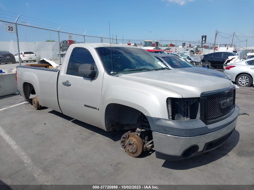 2008 GMC SIERRA 1500 VIN: 1GTEC14X78Z175217