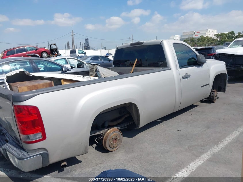 2008 GMC SIERRA 1500 VIN: 1GTEC14X78Z175217