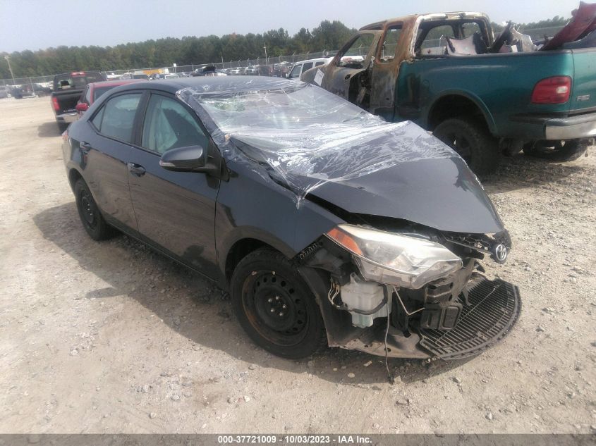 2016 TOYOTA COROLLA - 2T1BUR8E6GC605559