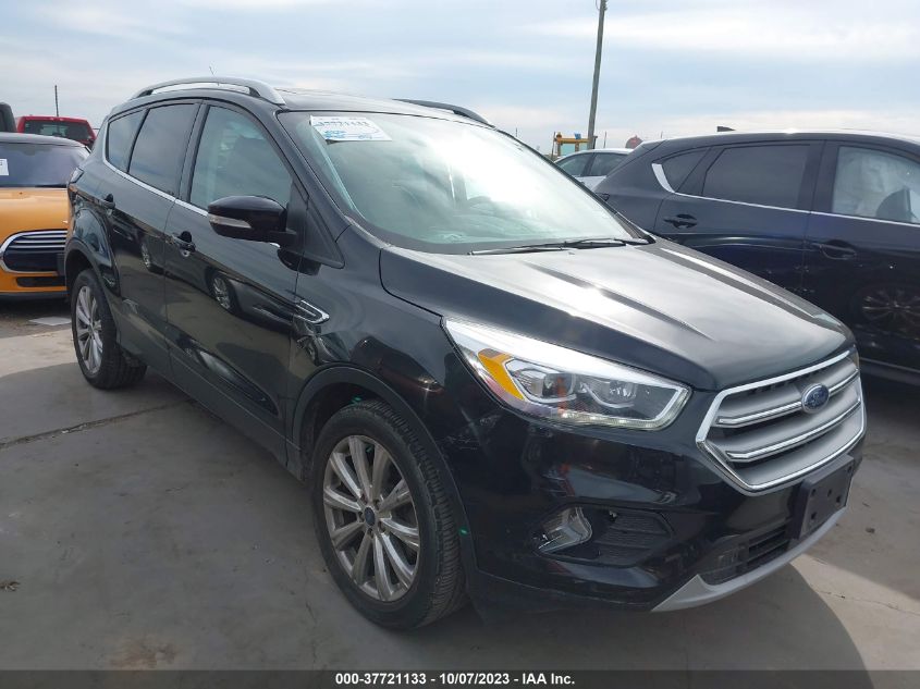 2017 FORD ESCAPE TITANIUM - 1FMCU0JD3HUE26137