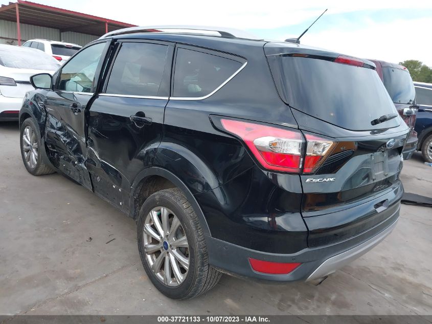 2017 FORD ESCAPE TITANIUM - 1FMCU0JD3HUE26137