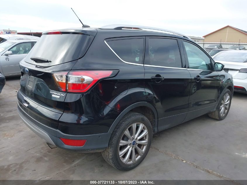 2017 FORD ESCAPE TITANIUM - 1FMCU0JD3HUE26137