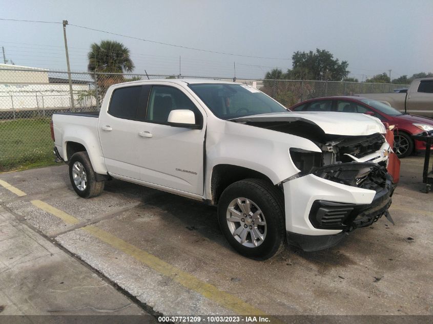 2021 CHEVROLET COLORADO LT - 1GCGSCEN8M1135855