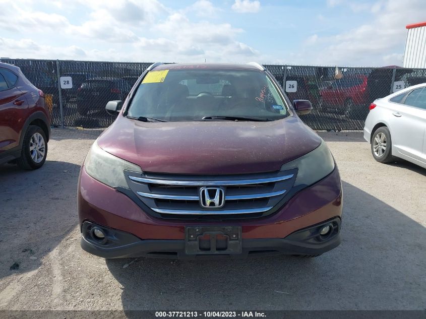 2013 HONDA CR-V EX-L - 5J6RM3H75DL002727