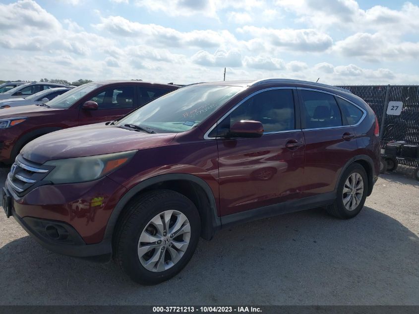 2013 HONDA CR-V EX-L - 5J6RM3H75DL002727