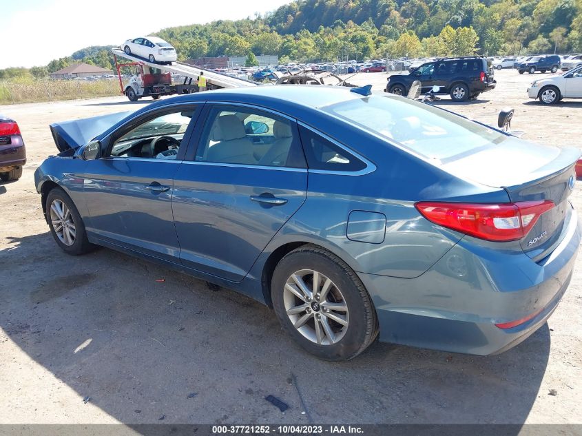 2016 HYUNDAI SONATA 2.4L SE - 5NPE24AF0GH277125