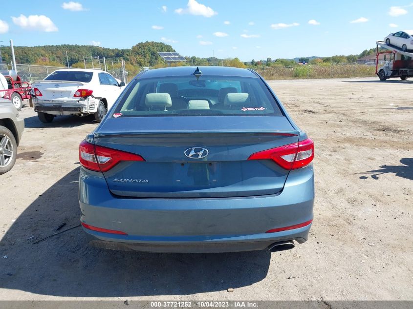 2016 HYUNDAI SONATA 2.4L SE - 5NPE24AF0GH277125