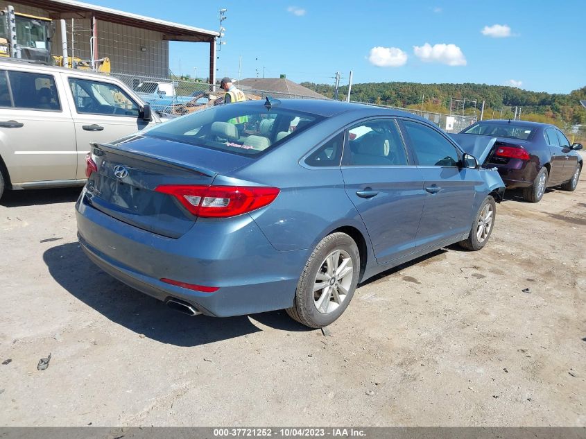 2016 HYUNDAI SONATA 2.4L SE - 5NPE24AF0GH277125