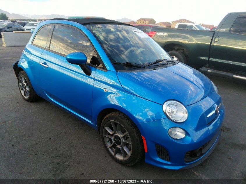 VIN 3C3CFFLH3KT700475 FIAT 500 POP C 2019