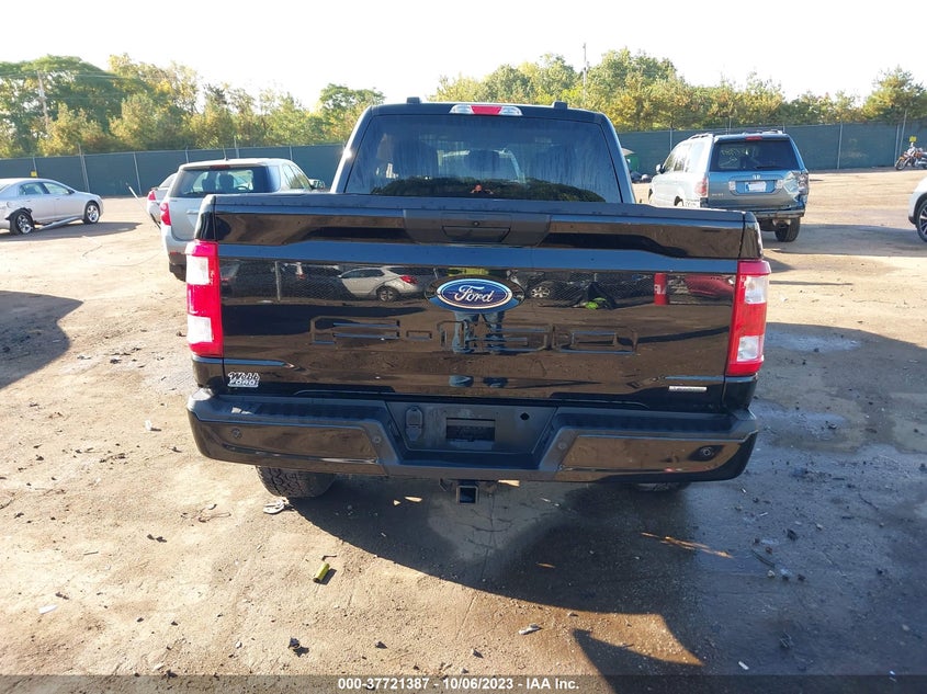 VIN 1FTEX1EP2NKD75560 2022 FORD F-150 XL/XLT/LARIAT