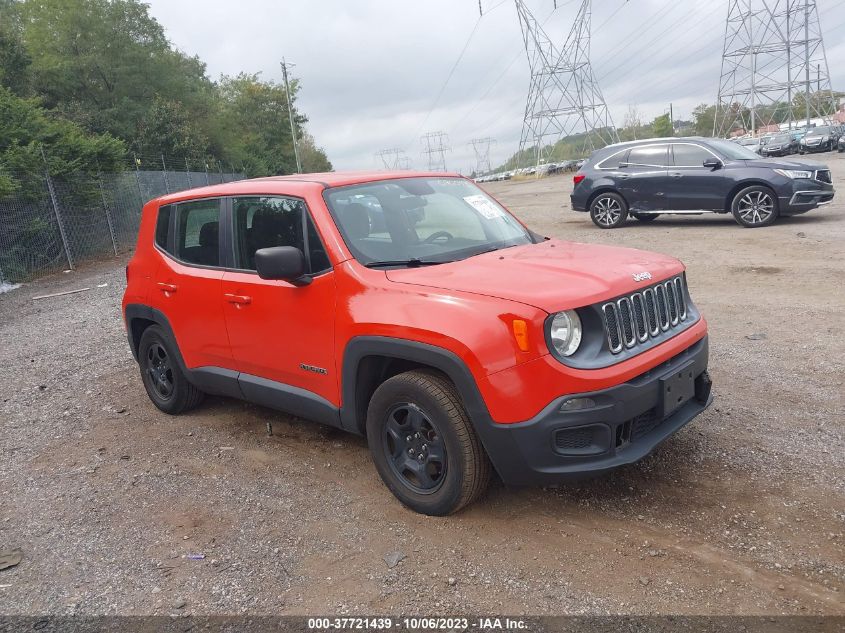 2016 JEEP RENEGADE SPORT - ZACCJAAT1GPC96045