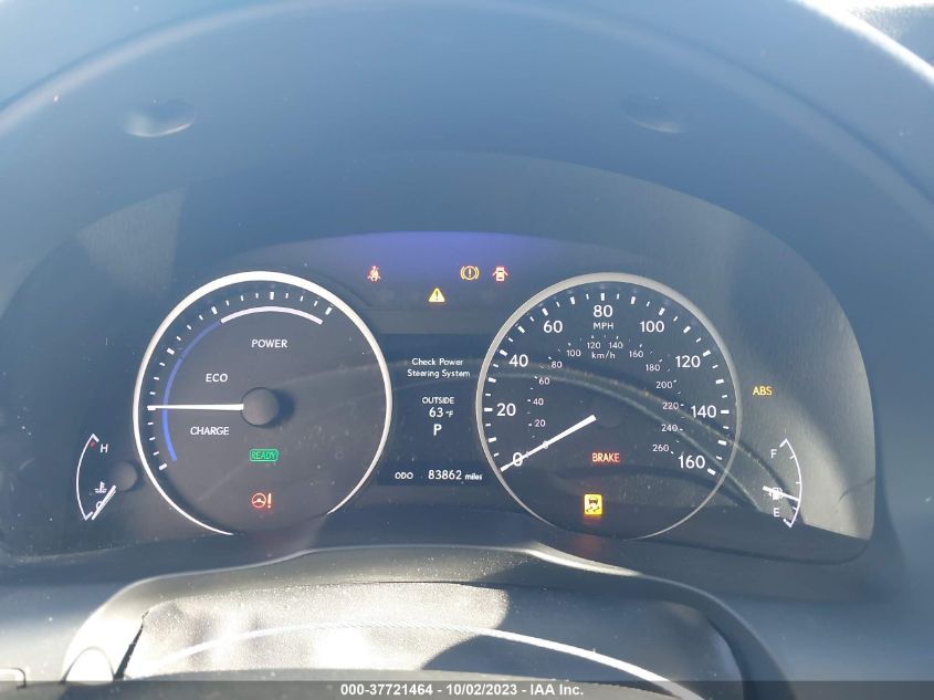 2014 LEXUS ES 300H HYBRID JTHBW1GG6E2069494