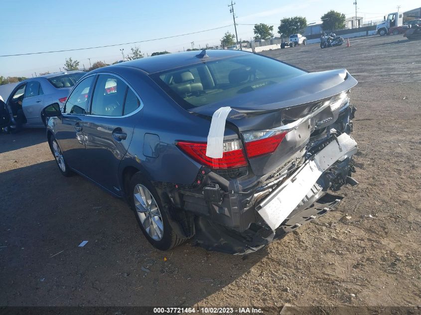 2014 LEXUS ES 300H HYBRID JTHBW1GG6E2069494