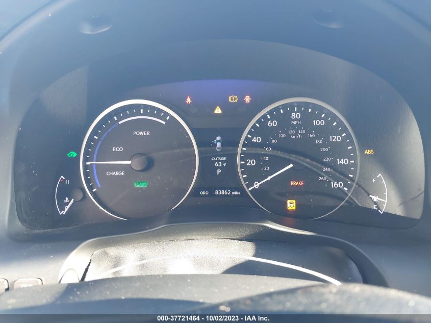 2014 LEXUS ES 300H HYBRID JTHBW1GG6E2069494