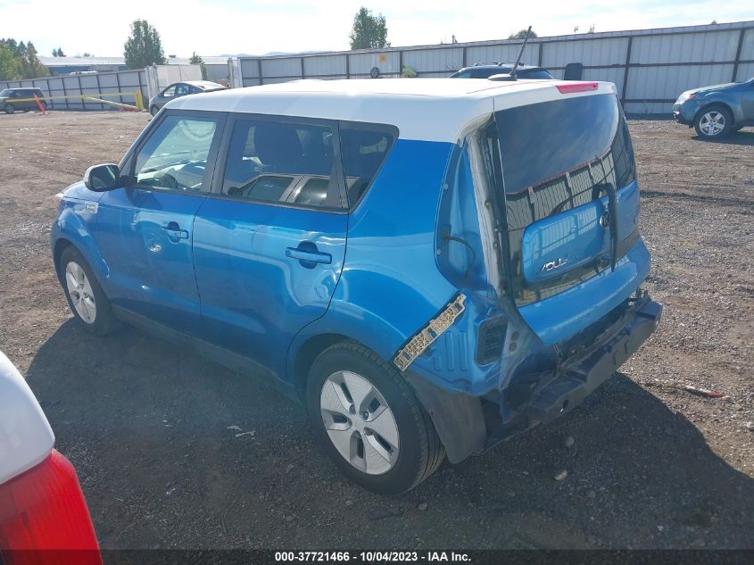 2016 KIA SOUL EV KNDJP3AE0G7006295