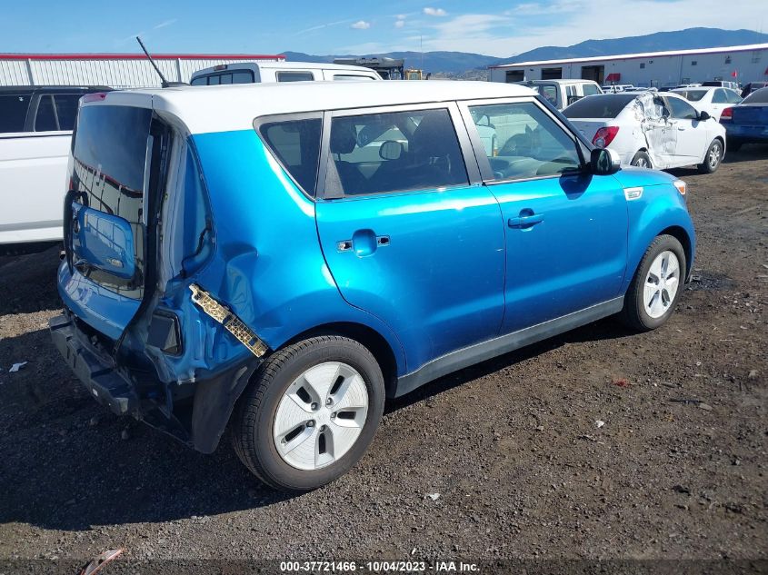 2016 KIA SOUL EV KNDJP3AE0G7006295