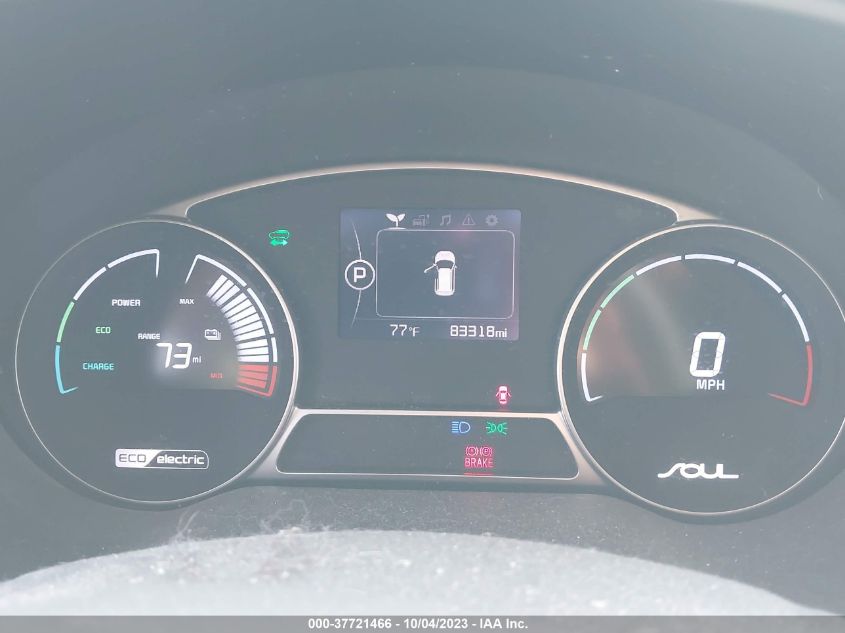2016 KIA SOUL EV KNDJP3AE0G7006295