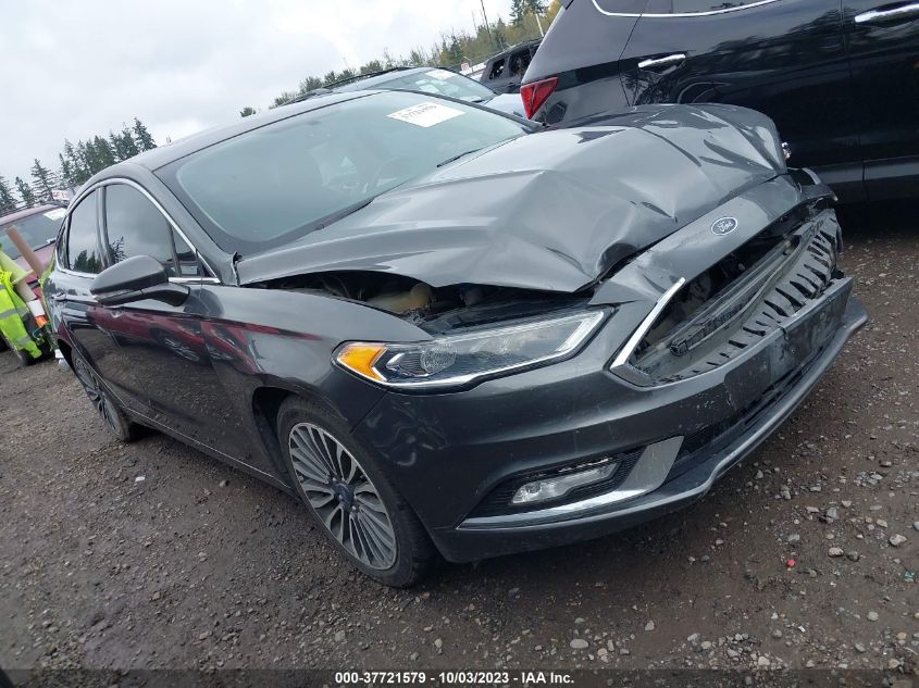 2017 FORD FUSION SE - 3FA6P0H92HR122627