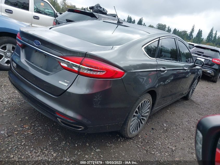 2017 FORD FUSION SE - 3FA6P0H92HR122627