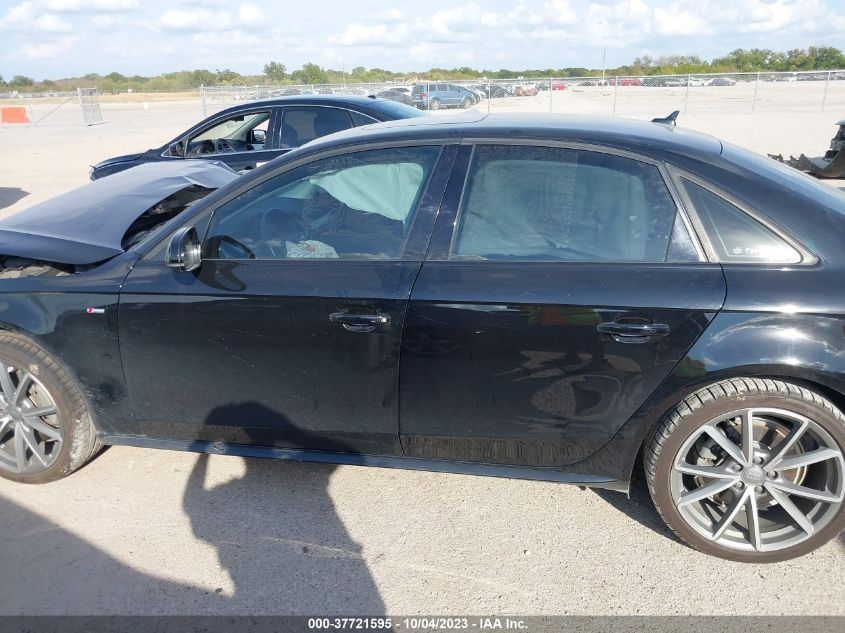 2016 AUDI A4 PREMIUM - WAUAFAFL8GN016922