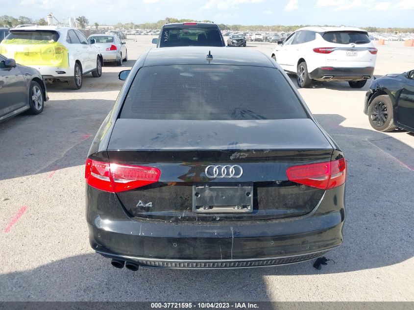 2016 AUDI A4 PREMIUM - WAUAFAFL8GN016922