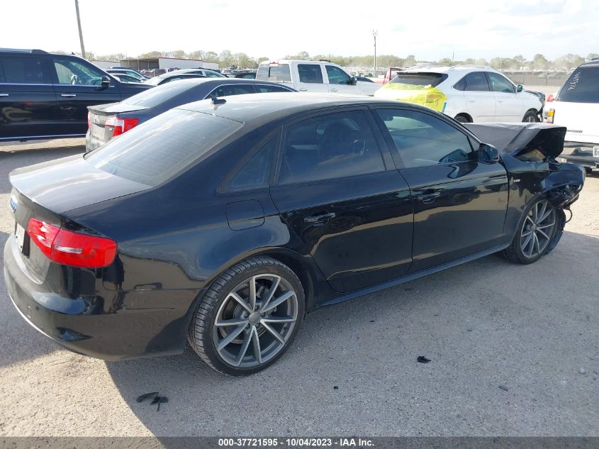 2016 AUDI A4 PREMIUM - WAUAFAFL8GN016922