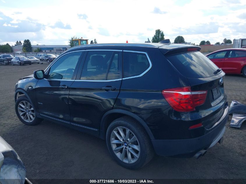 2013 BMW X3 XDRIVE28I - 5UXWX9C56DLK59967