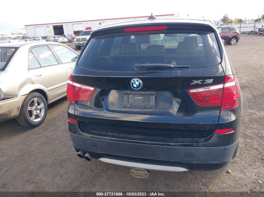 2013 BMW X3 XDRIVE28I - 5UXWX9C56DLK59967