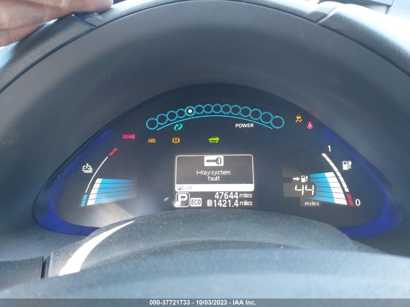 2013 NISSAN LEAF S - 1N4AZ0CP9DC416397
