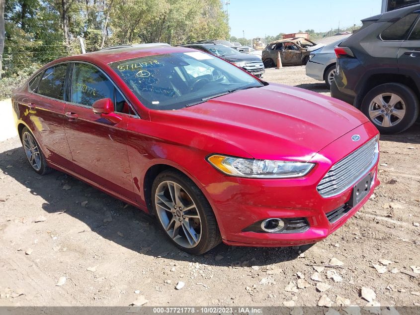 2013 FORD FUSION TITANIUM - 3FA6P0D97DR340658