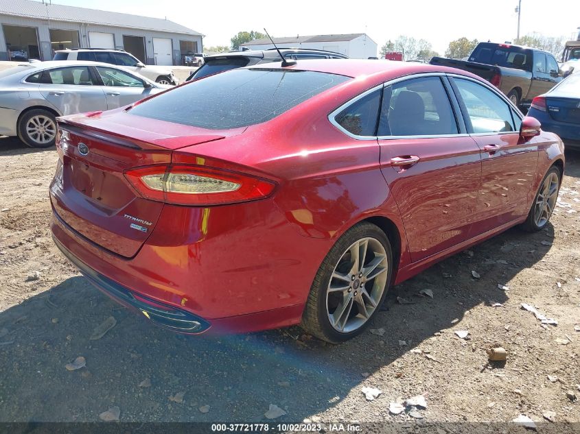 2013 FORD FUSION TITANIUM - 3FA6P0D97DR340658