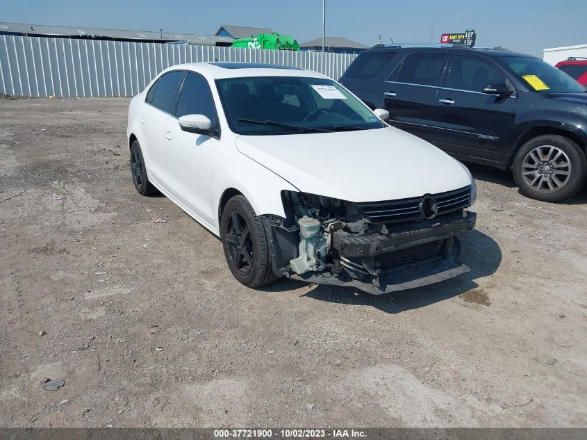 2013 VOLKSWAGEN JETTA SEDAN SE W/CONVENIENCE/SUNROOF - 3VWDX7AJ0DM350807