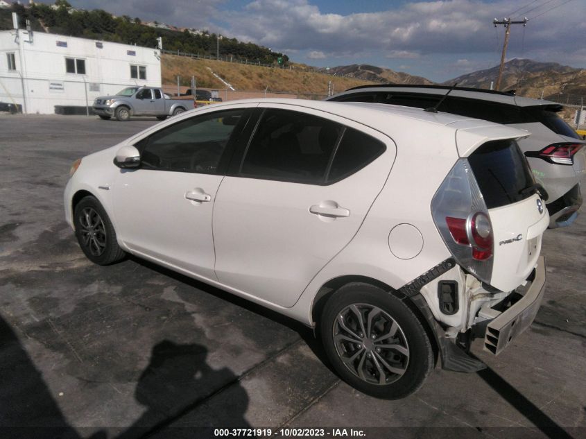2013 TOYOTA PRIUS C ONE/TWO/THREE/FOUR - JTDKDTB31D1555660