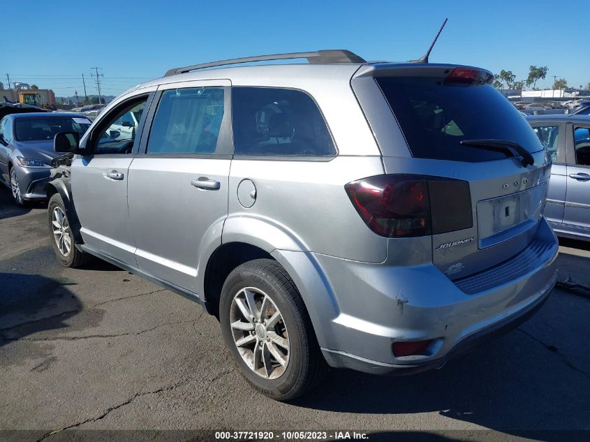 2015 DODGE JOURNEY SXT - 3C4PDCBG7FT616482